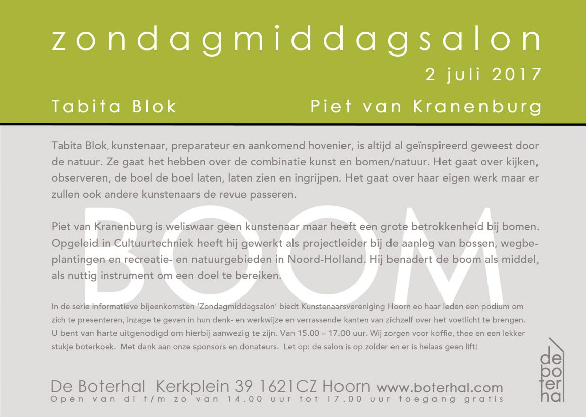 Boom Tabita Blok – Piet van Kranenburg