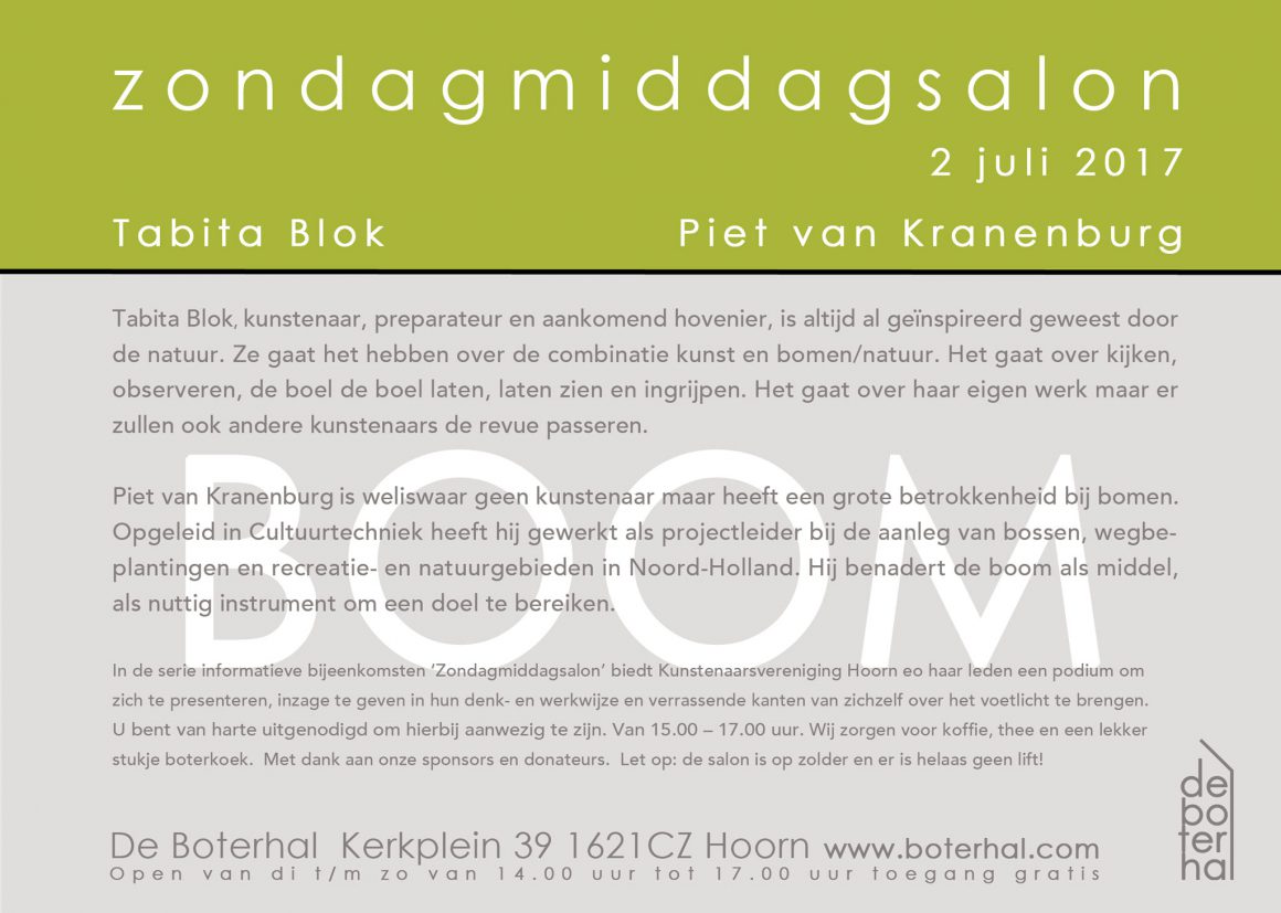 Boom Tabita Blok – Piet van Kranenburg Boom Tabita Blok – Piet van Kranenburg
