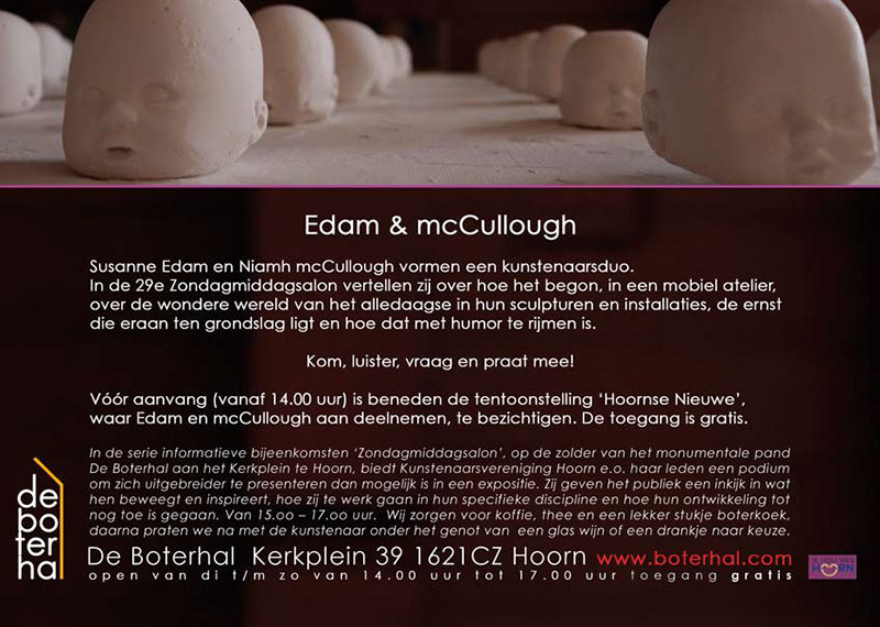 Edam en mcCullough Zondagmiddagsalon